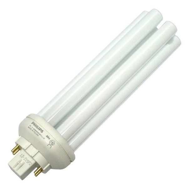 Philips Lighting 458299 PL-T Linear Compact Fluorescent Lamp 33 Watt 4-Pin GX24q-3 Base 2250 Lumens 83 CRI 3000K Warm White Alto