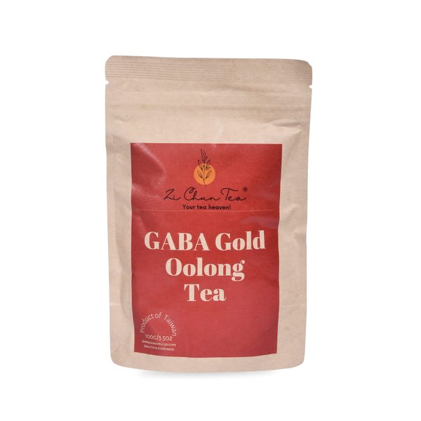 GABA Gold - Organic Oolong Super Tea, Loose Leaf Stress Relief Tea - A Calming and Relaxing Tea for Stress Relief and Moodiness - 3.5 ounces