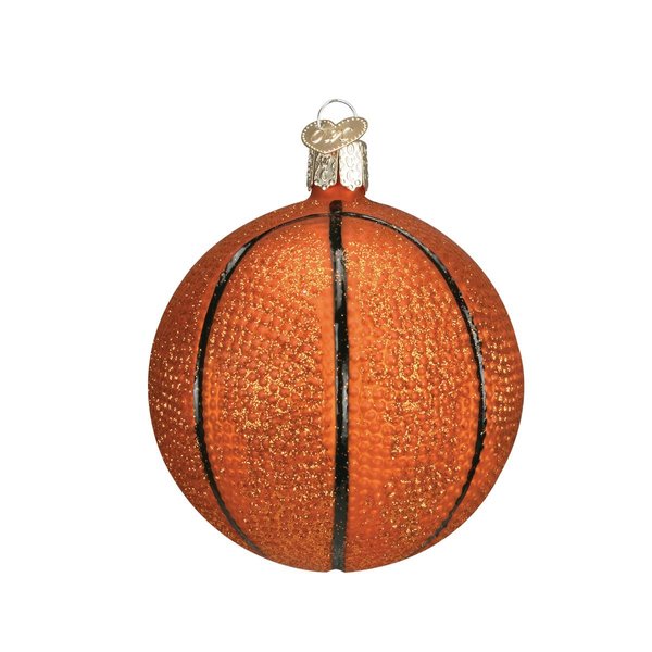 Old World Christmas 2020 Christmas Ornament Basketball Glass Blown Ornament for Christmas Tree