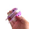 Funny Cartoon Ceratosaurus Dinosaur Hair Clip,Acrylic Hair Clip,Small Claw Clip for Women,Purple