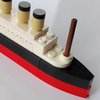 MIKEMENG 56PCS MOC Titanic Break in Half City Model Building Blocks RMS Cruise Ship Shipwreck DIY Boat Construction Children Toys Gifts for Children