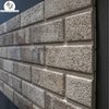 Dundee Deco 3D Wall Panels Brick Effect - Cladding Red Brown Grey Stone Look Wall Paneling, Styrofoam, Sample, Size 10 x 10 in.