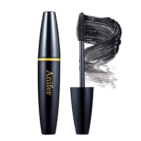 Anifer Intense Volume Mascara, Suitable for Sensitive Eyes, Clump-Free, Flake-Free, Smudge-Proof, Black