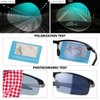 Blue Light Blocking Computer Glasses Photochromic Polarized UV Protection Safety Sunglasses for Men and Women Day and Night Spring Hinge Sports Driving Eyewear Anti Glare Eyestrain Eyeglasses