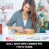 YEECHAO Flowers Building Set for Adults, Compatible with Lego Flowers Roses Plants Picture Frame, Botanical Collection Wall Art Home Office Decor, Ideas Gift Building Toy for Boys Girls (656 PCS)