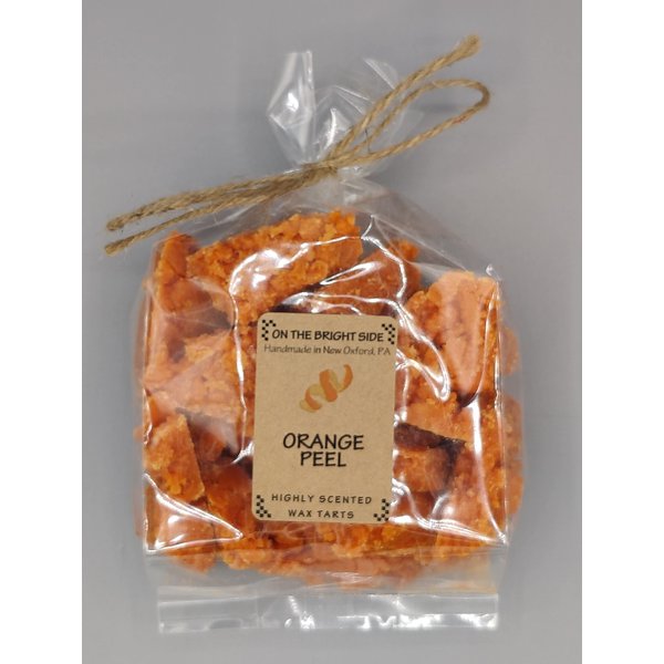 On The Bright Side Scented Orange Peel Wax Tart Crumbles, 8 Ounce