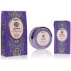 BRUBAKER Cosmetics Home Spa Gift Basket - Lavender & Magnolia Scent - 7 Pcs Luxury Bath & Body Gift Set for Women and Men