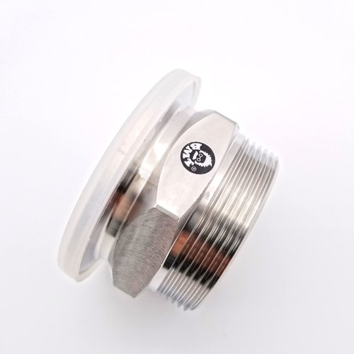 2" inches MNPT x KF50 Flange Vacuum fittings adapter, Made of SS304, Male NPT