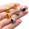 Bead Caps Accessories, 100pcs Flower Spacer Bead Caps Antique Alloy Cone Bead Caps Tassel Ends Cap Jewelry for Bracelet Necklace Earring Crafts Making