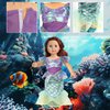 18 inch Doll Clothes and Accessories - 6Pcs Different Princess Costume Dress