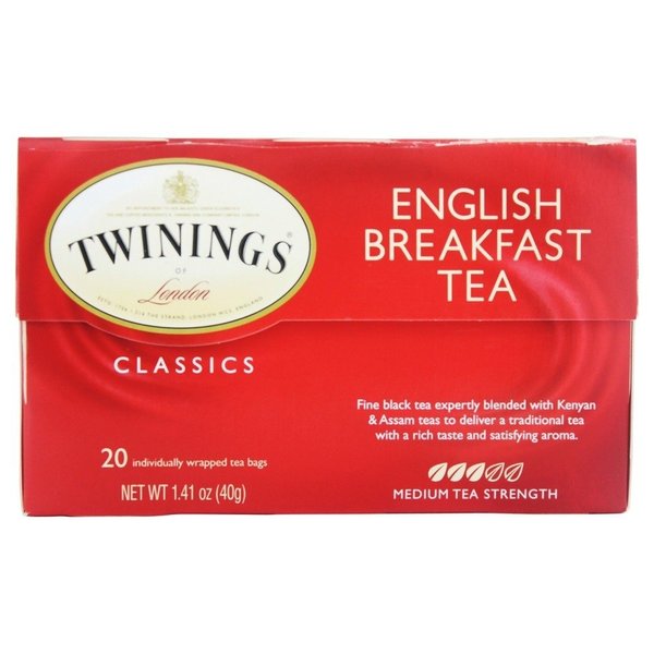 Twinings English Breakfast -- 20 Tea Bags