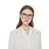 ZXYOO Oversized Reading Glasses for Women,6 Pack Blue Light Blocking Computer Readers Spring hinge（6 pack Mix C2+1.50）