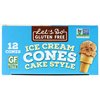 Lets Do, Cones Ice Cream Waffle Gluten Free, 1.2 Ounce