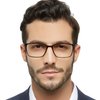 MARE AZZURO Reading Glasses Men 3.50 Stylish Readers 3.5 Strength Fashion Reader Glasses 350 for Male