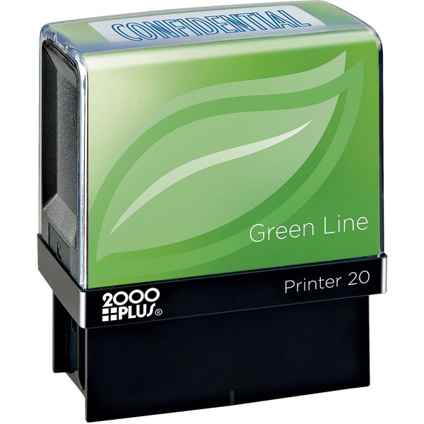 2000 PLUS Green Line Self-inking Stamp