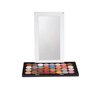 Coosei Acrylic Magnetic Eyeshadow Palette empty Magneitc Makeup Palette empty with makeup mirror DIY depotting palette for Eyeshadow Lipgloss Press powder Blush dABL2-1(1 layer only)