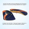 Arch Support Insoles, RooRuns 3/4 Plantar Fasciitis Insoles High Arch Support Insoles with Metatarsal Pads, Orthotic Inserts for Flat Feet, Heel Pain Relief, S