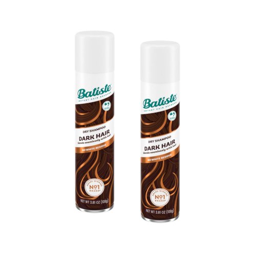 Batiste Dry Shampoo - Dark & Deep Brown, 6.73 Oz, Lot of 2 by Trifing by Batiste