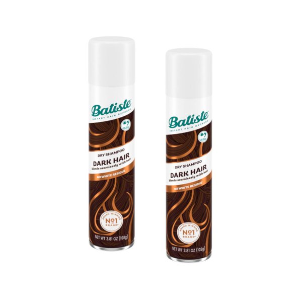 Batiste Dry Shampoo - Dark & Deep Brown, 6.73 Oz, Lot of 2 by Trifing by Batiste