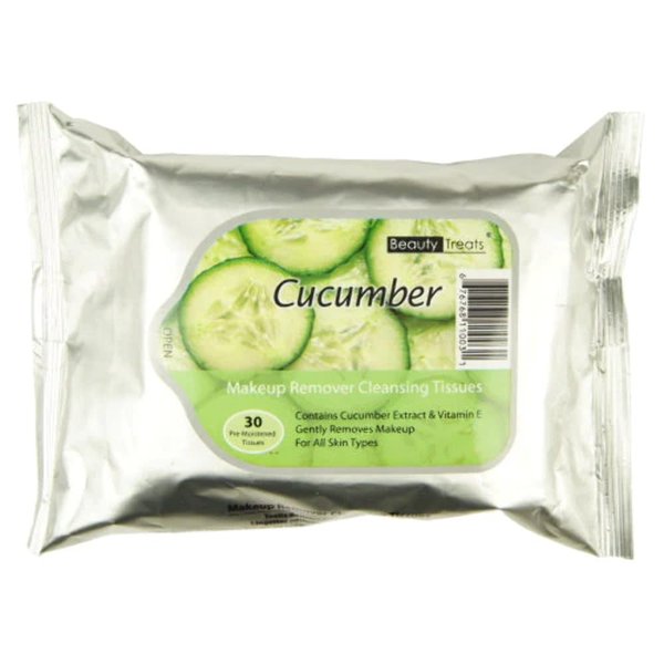 Beauty Treats Makeup Remover Cleansing Tissues (Cucumber