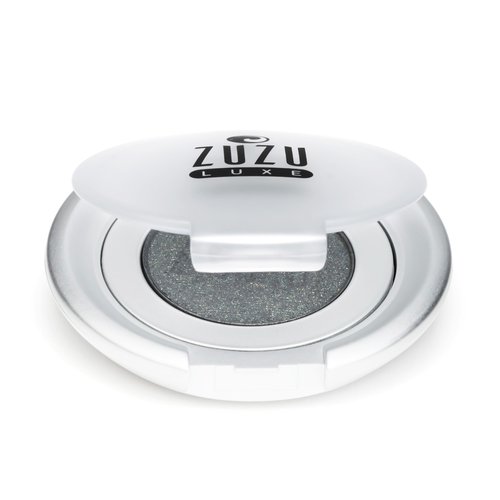 Zuzu Luxe Mineral Eyeshadow (Gem - Charcoal Black/Gold Shimmer), Richly pigmented, velvety smooth formula. Natural, Paraben Free, Vegan, Gluten-free, Cruelty-free, Non GMO, 0.07 oz,