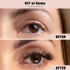 Cluster Lashes with Eyelash Applicator, Individual Lashes Natural Look, 40D DIY Eyelash Extensions with Soft Band, 144pcs D Curl Long Eyelash Clusters(30D 40D, 8-16MIX)