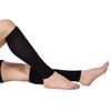 TOFLY® Calf Compression Sleeve for Men & Women, 1 Pair, Footless Compression Socks 20-30mmHg for Leg Support, Shin Splint, Pain Relief, Swelling, Varicose Veins, Maternity, Nursing, Short Black 5XL