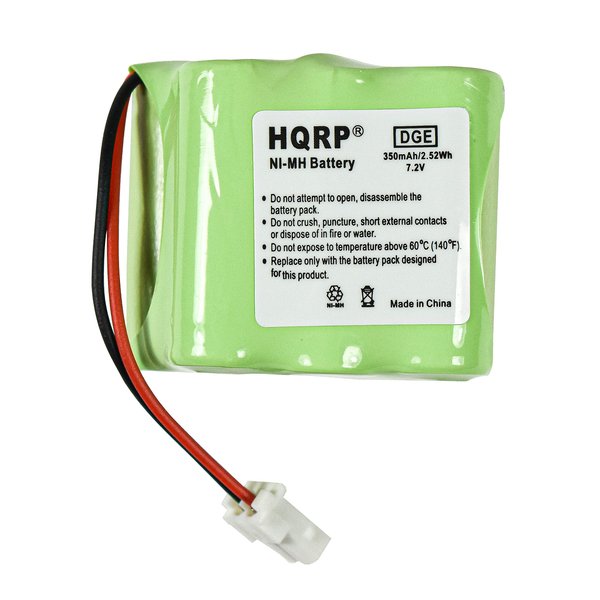 HQRP Transmitter Battery Compatible with Dt-Systems EZT Series Super Trainer Dog Training Collar fits EZT 1000, EZT 1002, EZT 1003