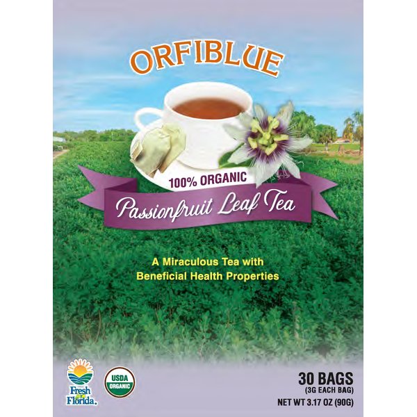 100% Organic Passionfruit Leaf Tea