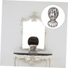 CIMAXIC 2Pcs plastic wig stand hat display wig head stand wig display holder Mannequin Wig Stand Manikin head Glasses Stand helmet stand rack portable wig stand drying rack travel hair