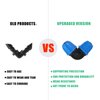1/4 inch Drip Irrigation Fittings, Lock Barbed Elbow for ¼ in. tubing; Tubing Outside Diameter (OD) is 0.250 in., Internal Diameter (ID) is 0.170. in.(20Pcs/Pack)(Blue-Elbow)
