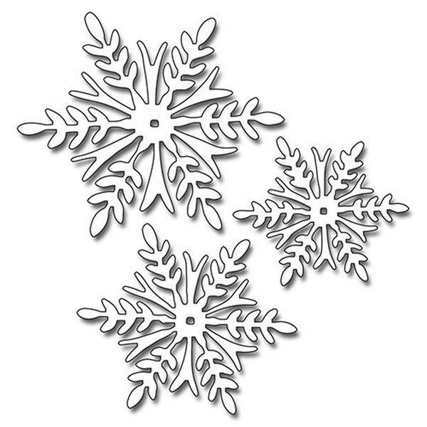 Penny Black Snowflake Trio Decorative Dies