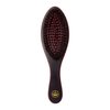 Red Premium X Bow Wow Medium Hard Hair Brush for Men 360 Wave Brush 2 Bristles In 1 Mixed Boar Brush (Wave Brush)