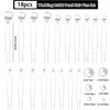 30 Pieces Wedding Pearl Hair Pins for Brides Bridal, Elegant Pearl Rhinestones Hair Pins Updos Hair Piece Hair Accessories for Brides Bridesmaid Women (Silver)