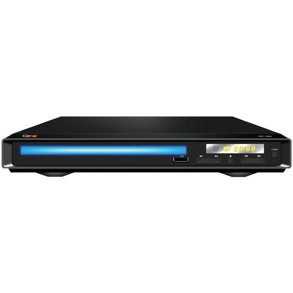 Digital Multimedia VCD DVIX MP3 USB Region Free DVD Player, Black
