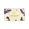 The English Soap Company Vintage Wrapped Soap Bar, Luxury English Lavender Shea Butter Soap Bar, Moisturising Soap Bar for Face and Body, English Lavender Scent 190g