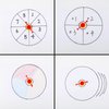 20 Packs Arrow Game Spinners Suction Cup Spinners Plastic Board Game Spinners Arrow Toys for Kids DIY Board Replacement Party Classroom Home School Projects Probability Activities (3 Inch)