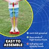 Stomp Rocket Stomp Hopper - Jump, Bounce & Squeak Foam POGO Jumper for Kids - Toddler Pogo Stick Soft Grips & Stretchy Bands - STEM Indoor & Outdoor Toys for 3-5 Year Olds
