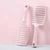 Tool in My Room Detangler brush - curved vented hair brush for detangling hair types such as wavy, wet, matted, curly hair. paddle brush for blow drying, cepillos para cabello