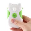 Roto Clipper,electric nail clippers for adults + Electric Nail Trimmer White Professional Safe Dual-use Nails Trim File Clipper Manicuring Tools Green