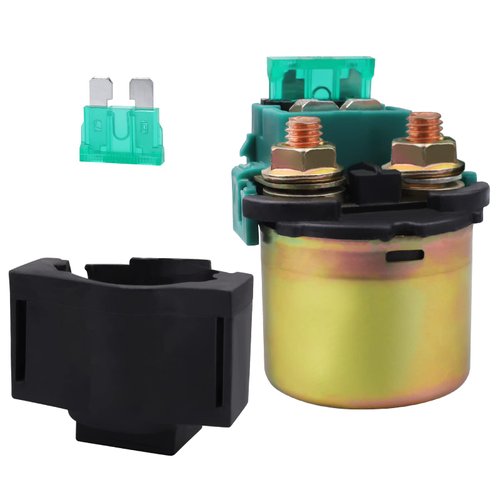 Cyleto Starter Solenoid Relay for Kawasaki BAYOU 220 KLF200 1988-2002ATV/BAYOU 250 KLF250 2003-2010 ATV/KLX650 KLX 650 1993-1996/VN800 VULCAN 800 1996-2005/HONDA VT750C Shadow 2000/SUZUKI GSXR750 1993