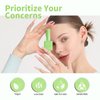 CANNI Pastel Green Gel Nail Polish, 1Pcs Sage Light Green Gel Polish Lime Mint Green Color Nail Polish Gel High Gloss Soak Off U V Gel Nail French Nail Manicure Salon DIY
