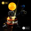 YEABRICKS LED Light for 42179 Technic Planet Earth and Moon in Orbit Building Blocks Model (Building Set NOT Included)