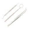 PRECISE CANADA Dental Hygiene Tools Tartar Scraper and Sickle Scaler 3-piece