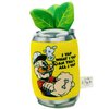 PAWzarre Spinach- PUPeyes Can of Spinach Funny Squeaky Dog Toy - Canned Spinach - Funny Dog Toys - Cute Dog Gifts for Dog Birthday - Dog Stuff- Cool Stuffed Dog Toys