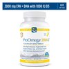 Nordic Naturals ProOmega 2000-D - Fish Oil, 1125 mg EPA, 875 mg DHA, 1000 IU Vitamin D3, Cardiovascular, Neurological, Eye, and Immune Health, Lemon Flavor, 60 Soft Gels