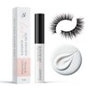 No Mess No Tears Lash Glue for Sensitive Eyes - Non-Irritating Gentle Formula - Fast Drying 24 Hour Hold - Water Resistant Dries Clear - Cluster Strip Adhesive False Eyelash Extensions