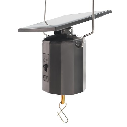 Hippolytusiart Solar Powered Wind Spinner Motor,Outdoor Solar Energy Operated Eco-Friendly Motor Hanging Display Mobile Rotating Mini Revolving Motor for Spiral Sun Catchers Garden Decor Ornament