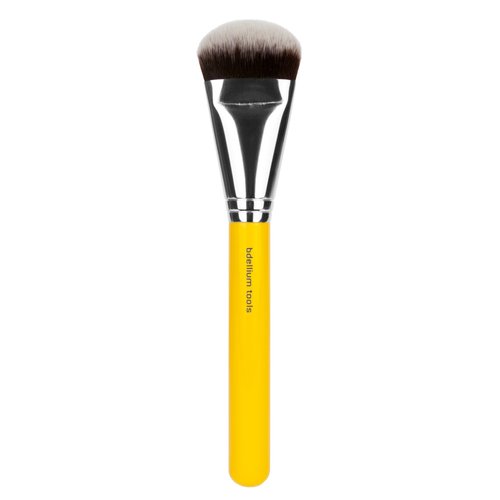 Bdellium Tools Professional Makeup Brush - Studio Series 977 Face Sculpting - With Soft Synthetic Fibers, For Contouring the Face (Yellow, 1pc)