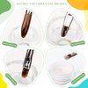 AIJIMEI Nail Brush Cleaner Gel Nail Art Brush Cleaner Restorer Manicure Tool Professional Cleaner Acrylic Brush for Home Salon Use (60ml/2fl.oz-Mint)